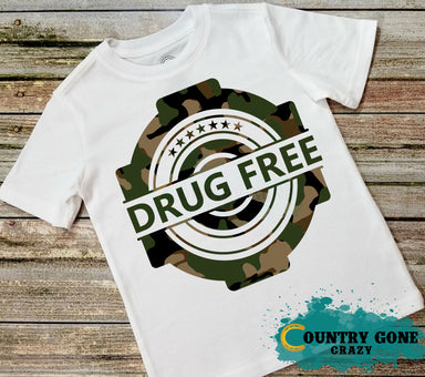 HT421 • Drug Free Camo-Country Gone Crazy-Country Gone Crazy