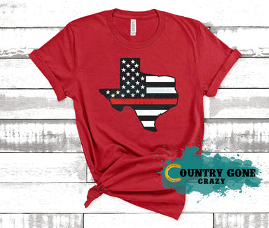 HT925 • Thin Red Line Texas-Country Gone Crazy-Country Gone Crazy