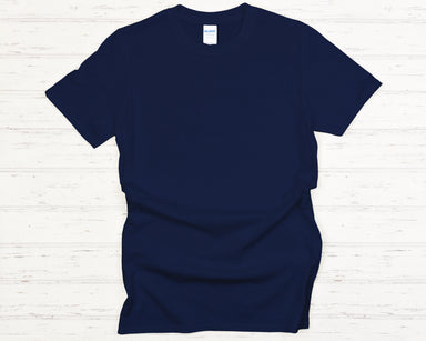 Navy - Adult Softstyle T-Shirt-Gildan-Country Gone Crazy