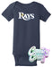 Tampa Bay Rays Onesie-Rabbit Skins-Country Gone Crazy