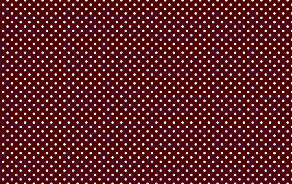 PD008 - Maroon Polka Dot-Country Gone Crazy-Country Gone Crazy