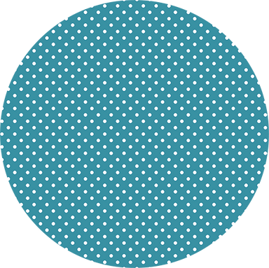 PD013 - Teal Polka Dot-Country Gone Crazy-Country Gone Crazy