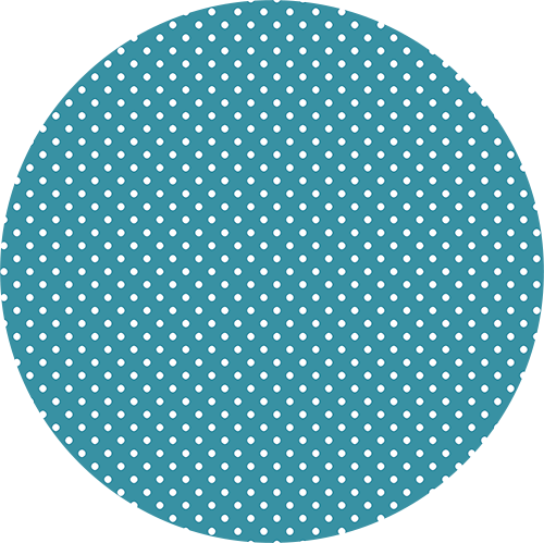 PD013 - Teal Polka Dot-Country Gone Crazy-Country Gone Crazy