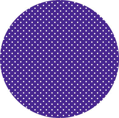 PD015 - Purple Polka Dot-Country Gone Crazy-Country Gone Crazy