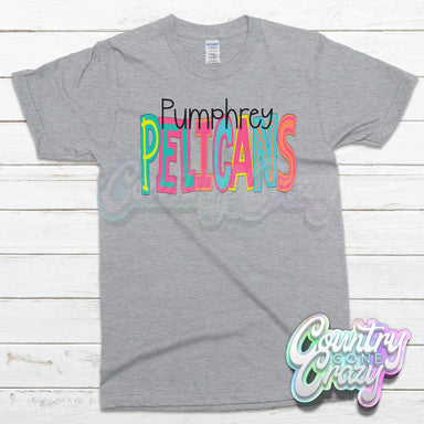 Pumphrey Pelicans MOODLE T-Shirt-Country Gone Crazy-Country Gone Crazy