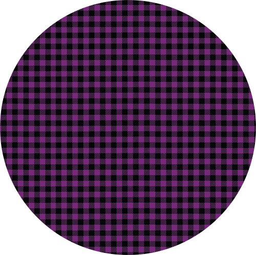 PL008 - Purple & Black Plaid-Country Gone Crazy-Country Gone Crazy