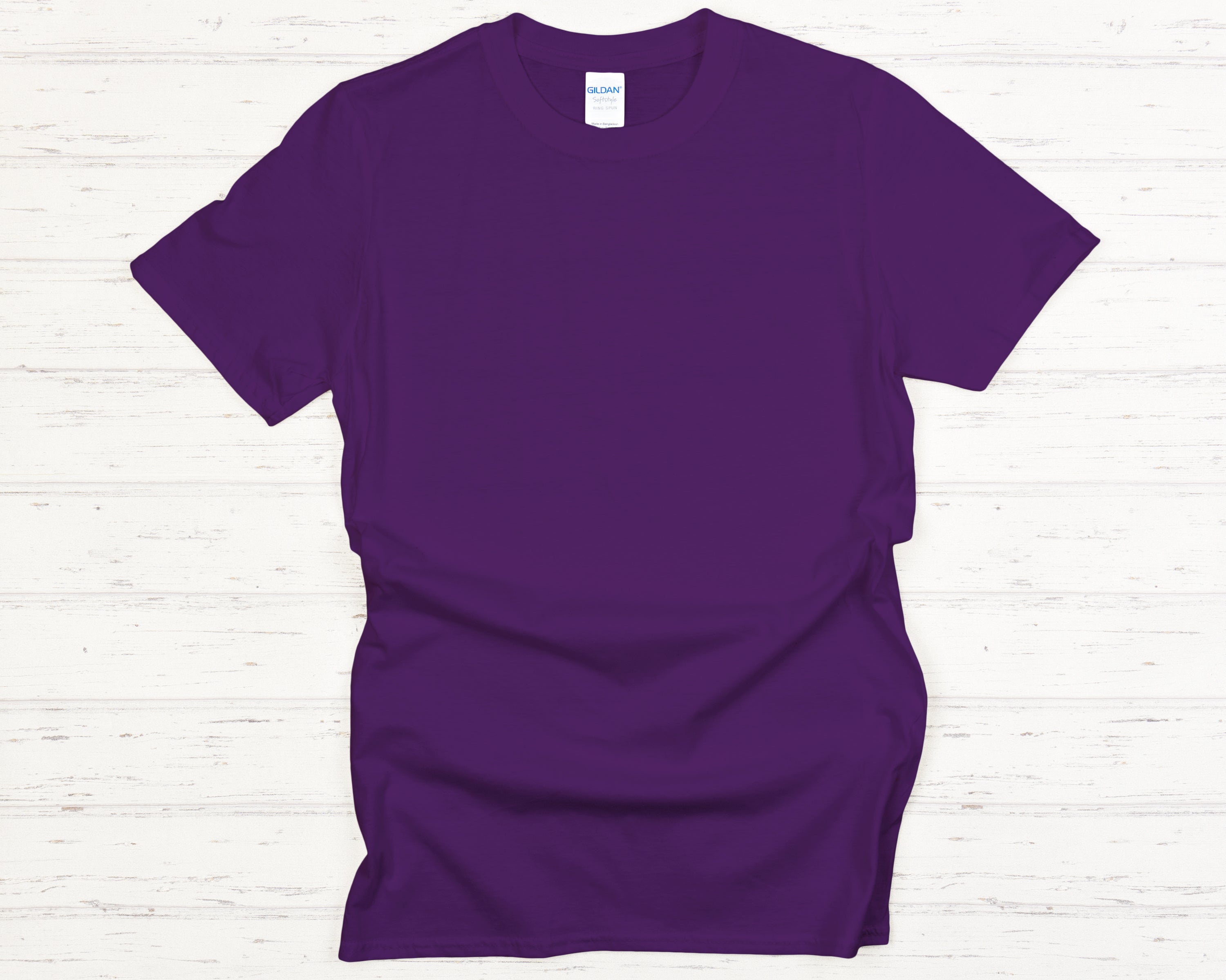 Purple - Adult Softstyle T-Shirt-Gildan-Country Gone Crazy