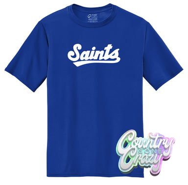 Saints - Dry-Fit T-Shirt-Port & Company-Country Gone Crazy