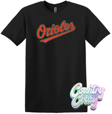 Baltimore Orioles T-Shirt-Country Gone Crazy-Country Gone Crazy