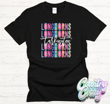 Tarkington Longhorns Fun Letters - T-Shirt-Country Gone Crazy-Country Gone Crazy