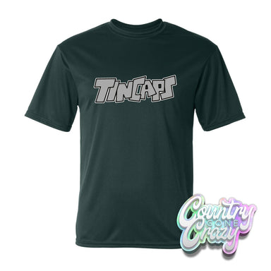 Tin Caps - Dry-Fit T-Shirt-Port & Company-Country Gone Crazy