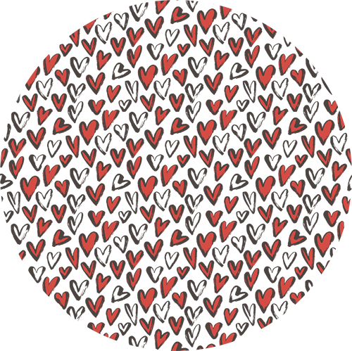 VD008 - Black & Red Hearts-Country Gone Crazy-Country Gone Crazy