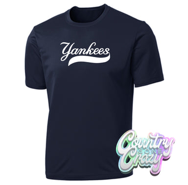 New York Yankees - Dry-Fit T-Shirt-Port & Company-Country Gone Crazy