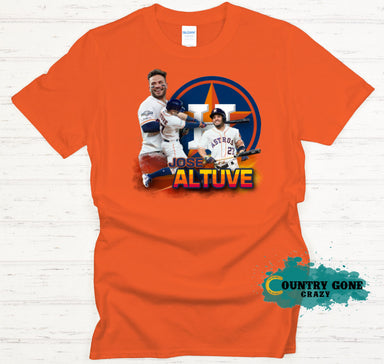 Jose Altuve Houston Astros Pixel Art 10 Style Shirt T shirt