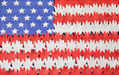 AM011 - American Flag Hands-Country Gone Crazy-Country Gone Crazy