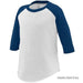 Toddler Raglan - Navy Sleeves with White Body-Augusta-Country Gone Crazy