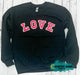 Sweatshirt - Hot Pink Love-Gildan-Country Gone Crazy