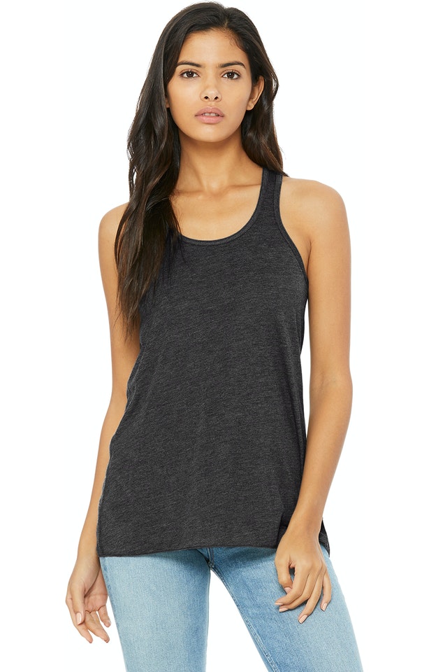 Black Marble Flowy Racerback Tank — Country Gone Crazy