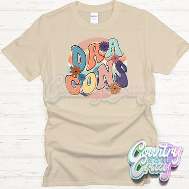 Dragons BOHO T-Shirt-Country Gone Crazy-Country Gone Crazy