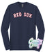 Boston Red Sox Long Sleeve-Country Gone Crazy-Country Gone Crazy