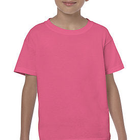 Safety Pink - Youth Ultra Cotton T-Shirt-Gildan-Country Gone Crazy