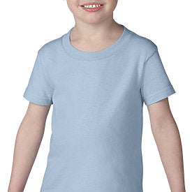 Light Blue - Toddler Heavy Cotton T-Shirt-Gildan-Country Gone Crazy