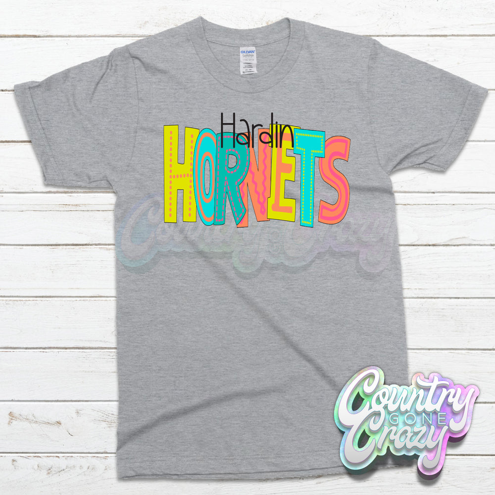 Hardin Hornets MOODLE T-Shirt-Country Gone Crazy-Country Gone Crazy