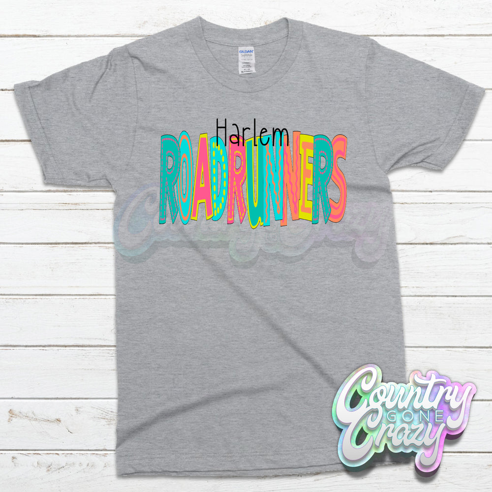 Harlem Roadrunners MOODLE T-Shirt-Country Gone Crazy-Country Gone Crazy