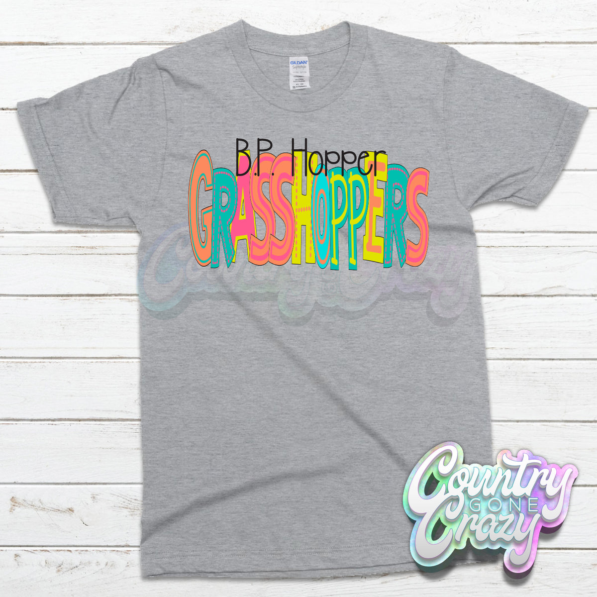 B.P. Hopper Grasshoppers MOODLE T-Shirt — Country Gone Crazy