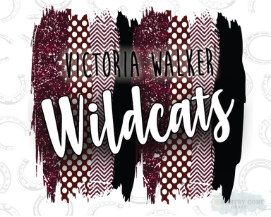 HT1105 • Victoria Walker Wildcats-Country Gone Crazy-Country Gone Crazy
