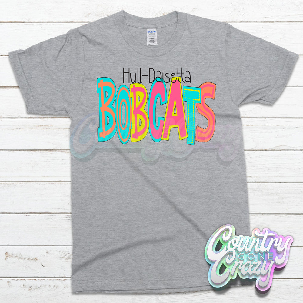 Hull-Daisetta Bobcats MOODLE T-Shirt-Country Gone Crazy-Country Gone Crazy