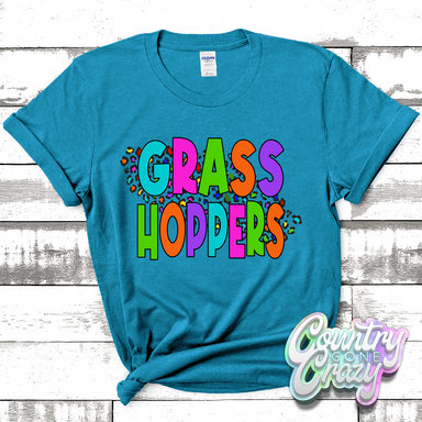 Grasshoppers Colorful Leopard T-Shirt-Country Gone Crazy-Country Gone Crazy