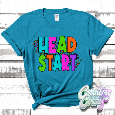 Head Start Colorful Leopard T-Shirt-Country Gone Crazy-Country Gone Crazy