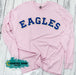 Light Pink Long Sleeve - EAGLES-Country Gone Crazy-Country Gone Crazy