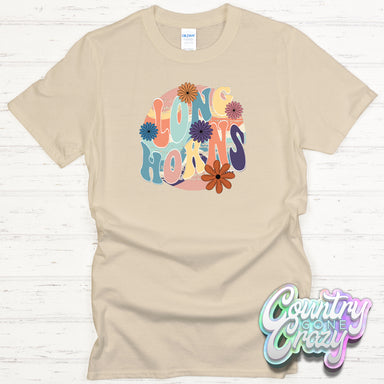 Longhorns BOHO T-Shirt-Country Gone Crazy-Country Gone Crazy