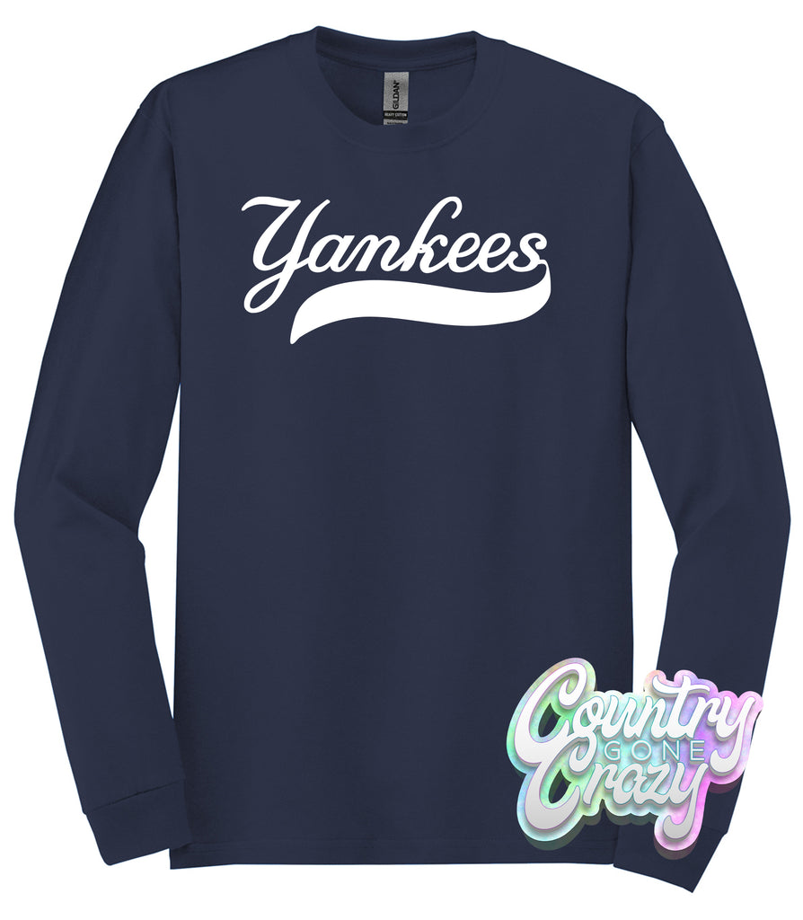 New York Yankees Long Sleeve — Country Gone Crazy