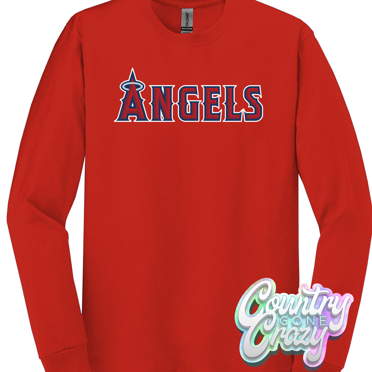 Los Angeles Angels Red T-Shirt — Country Gone Crazy
