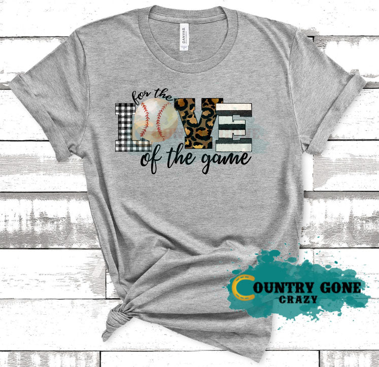 HT1288 • For the Love of the Game Baseball-Country Gone Crazy-Country Gone Crazy
