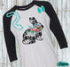 HT200 • Black Lace Floral Bunny-Country Gone Crazy-Country Gone Crazy