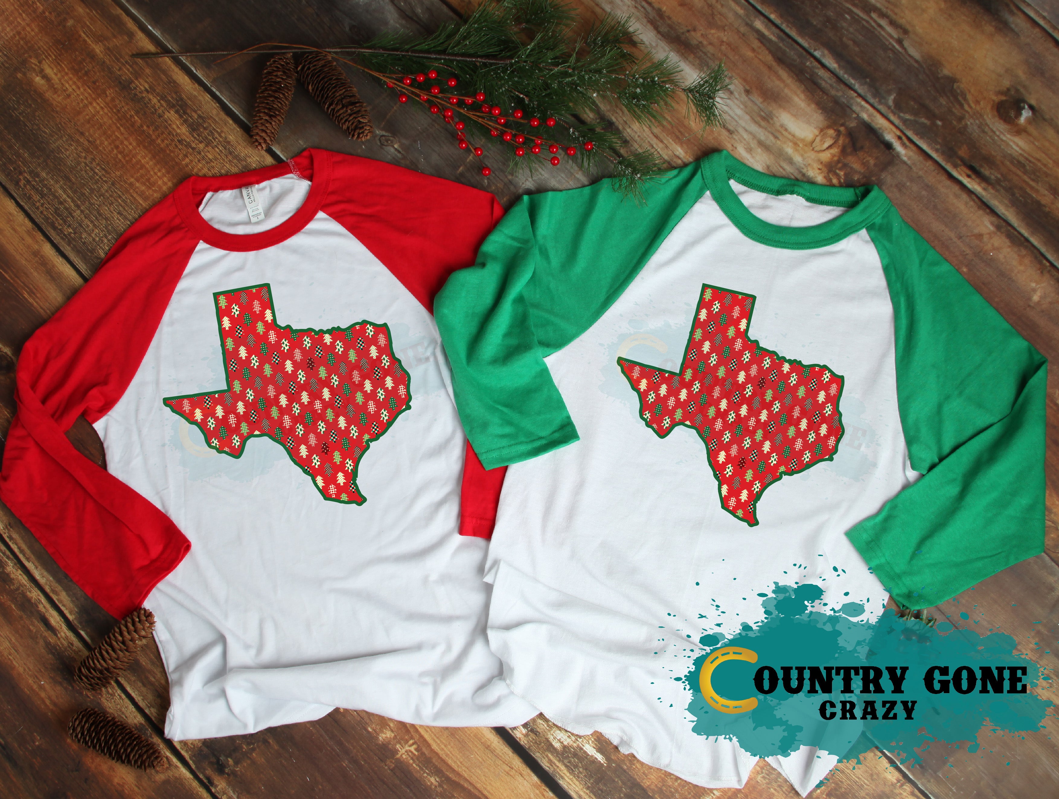 HT489 • Christmas Texas-Country Gone Crazy-Country Gone Crazy