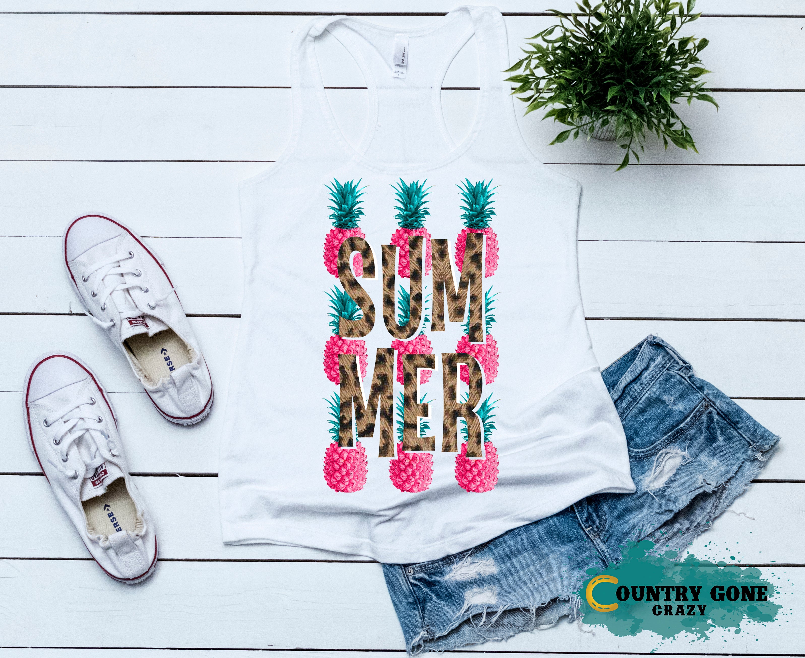 HT287 • Summer Pineapples-Country Gone Crazy-Country Gone Crazy