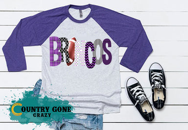 HT323 • Broncos Letters-Country Gone Crazy-Country Gone Crazy