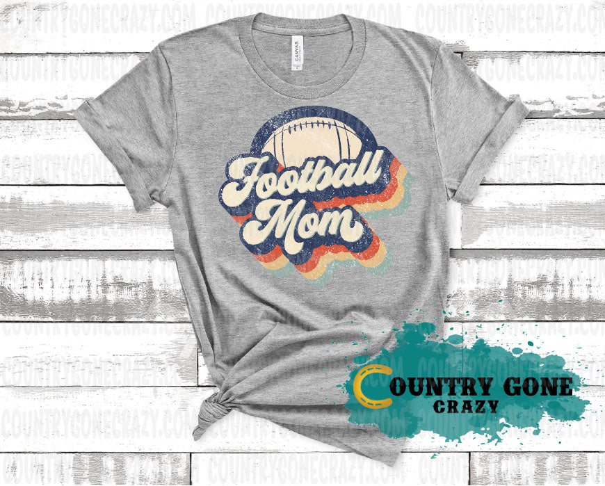 HT839 • Football Mom-Country Gone Crazy-Country Gone Crazy