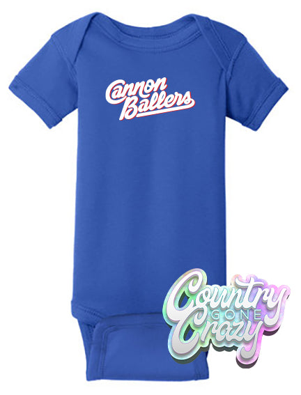 Cannon Ballers Onesie-Rabbit Skins-Country Gone Crazy