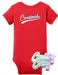 St. Louis Cardinals Red Onesie-Rabbit Skins-Country Gone Crazy