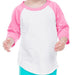 Infant Raglan - Pink Flash Sleeve / White Body-Country Gone Crazy-Country Gone Crazy