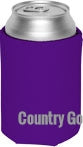 Purple Koozie-Country Gone Crazy-Country Gone Crazy