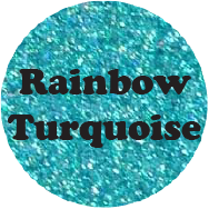 Rainbow Turquoise - Glitter HTV-Country Gone Crazy-Country Gone Crazy