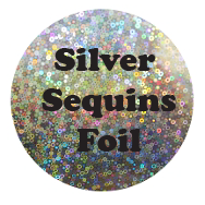 Silver Sequins - Foil HTV-Country Gone Crazy-Country Gone Crazy